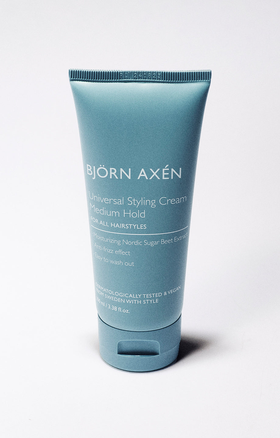 A styling cream for medium hold and volume